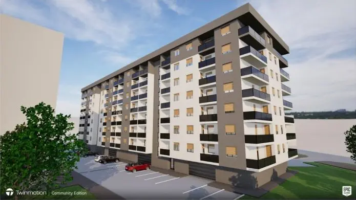 Garsonjera 11 · 28,19 m² · Lamela 1 — Cover