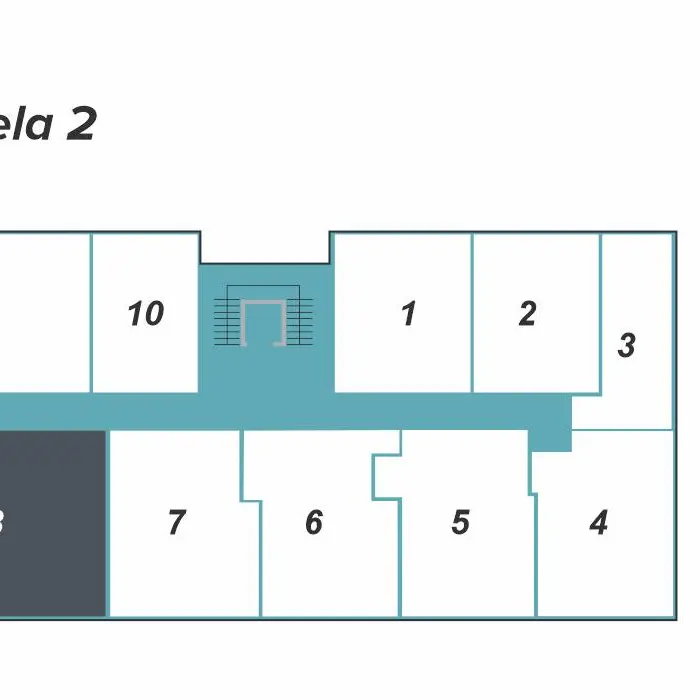 Trosoban stan 18 · 68,87 m² · Lamela 2 — Fotografija 3