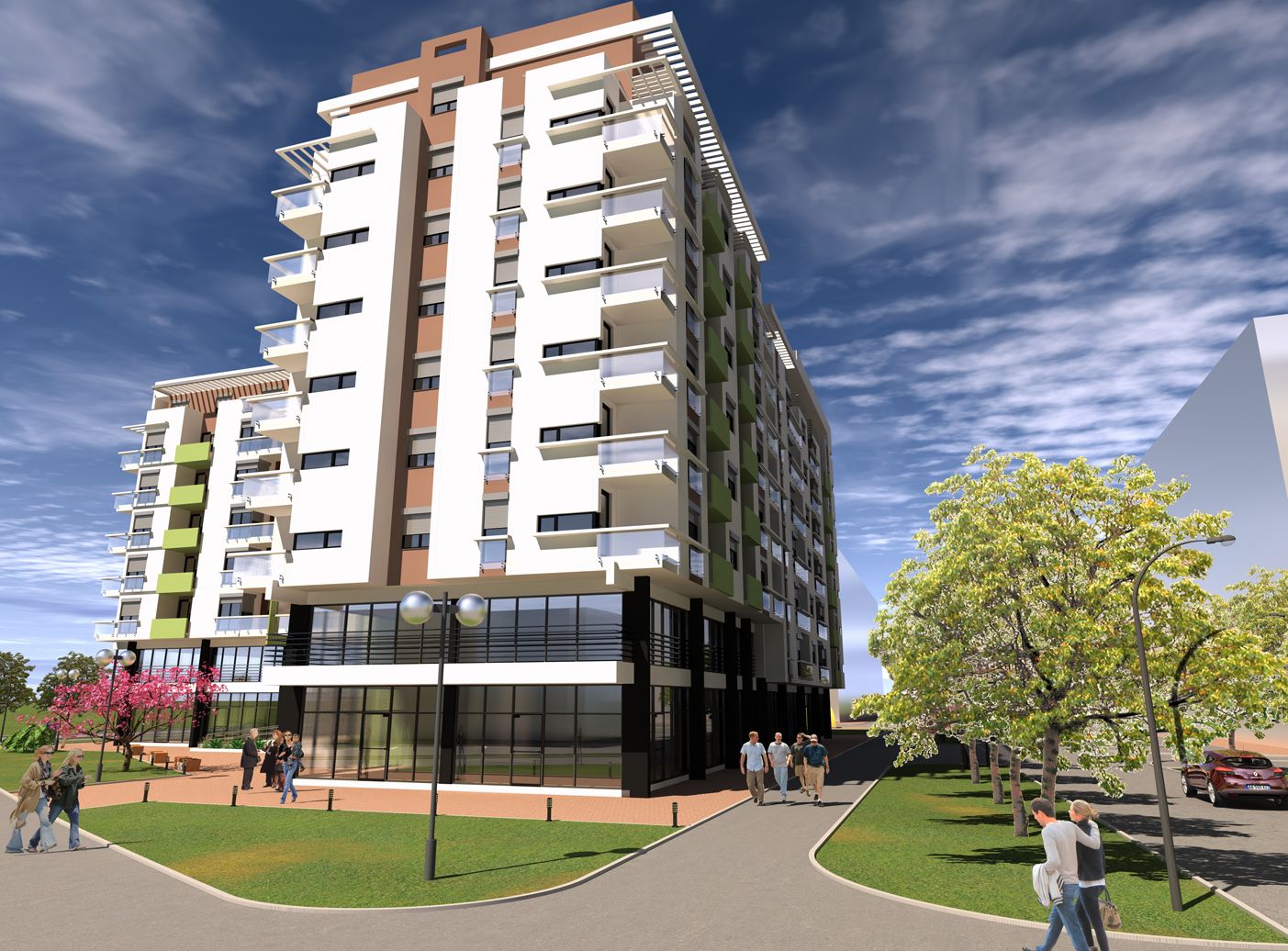Stan 2 (IX sprat) · 49,49 m² · Lamela 3 — Fotografija 5