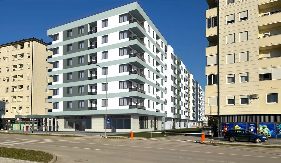 Trosoban stan 9 · 56 m² · Lamela 3 — Cover