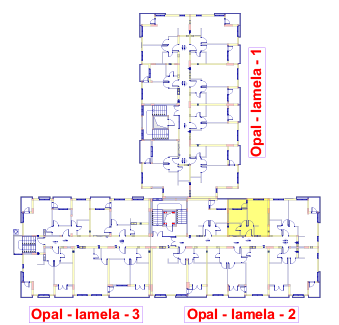 Garsonjera 2 (V sprat) · 29,11 m² · Lamela 2 — Fotografija 3