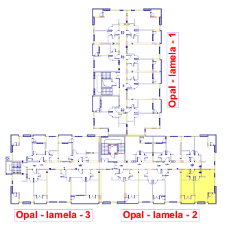 Jednosoban stan 4 (I sprat) · 48,21 m² · Lamela 2 — Fotografija 3