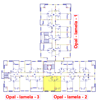 Jednosoban stan 6 (IX sprat) · 49,89 m² · Lamela 2 — Fotografija 3