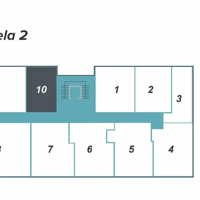 Garsonjera 10 · 28,93 m² · Lamela 2 — Fotografija 3
