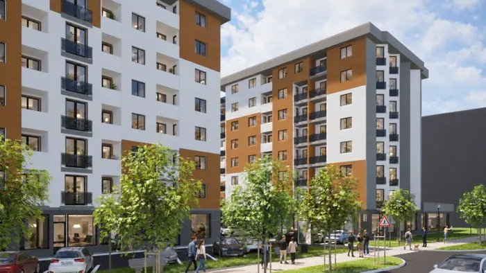 Garsonjera 49 · 27,89 m² · Lamela 1 — Fotografija 2