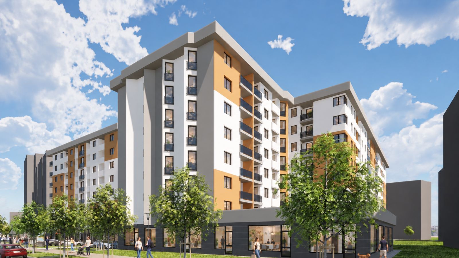 Garsonjera 63 · 27,89 m² · Lamela 1 — Fotografija 3