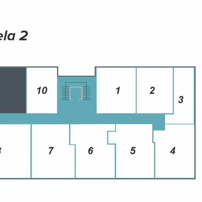 Trosoban stan 9 · 63,27 m² · Lamela 2 — Fotografija 3