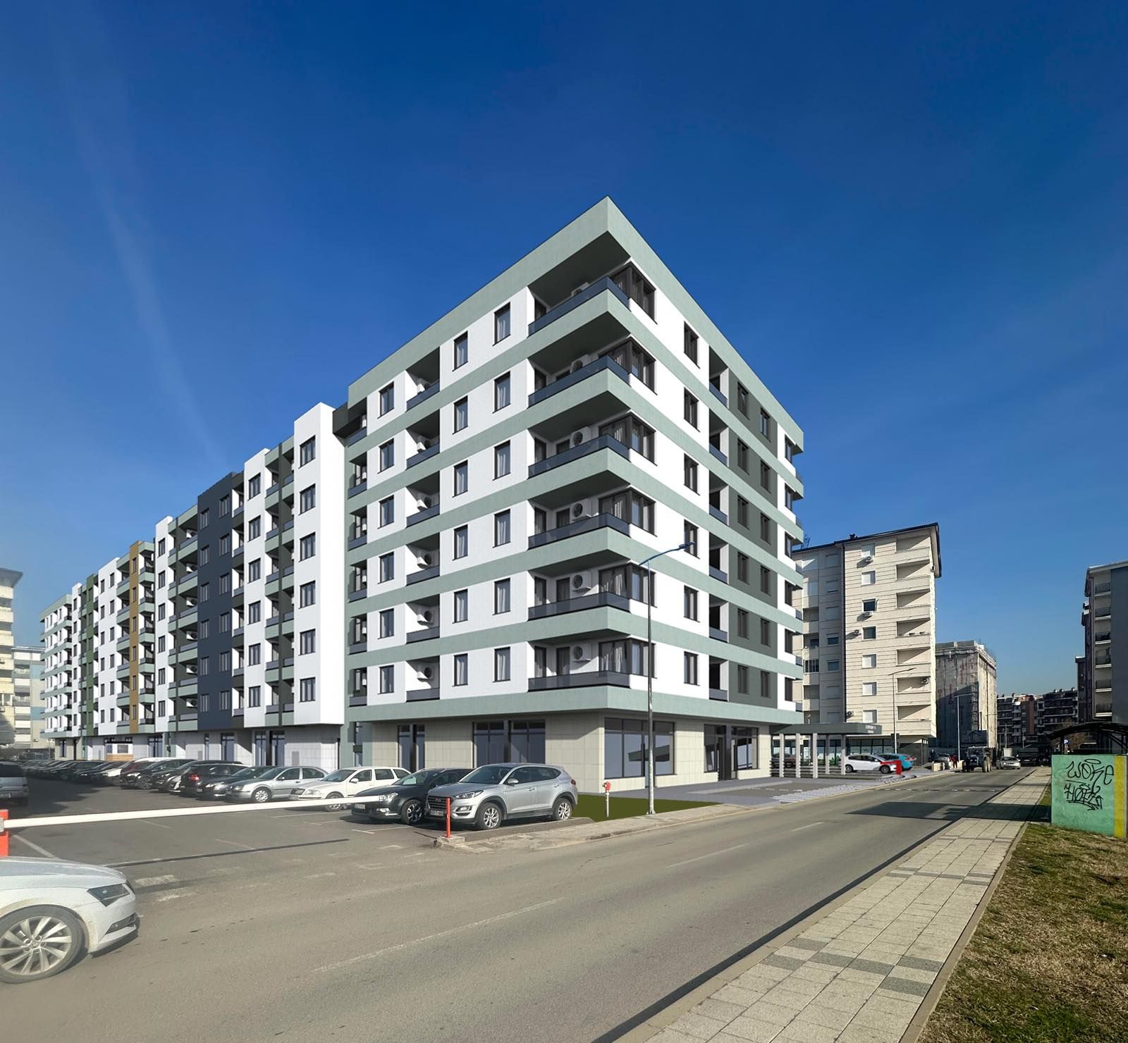 Trosoban stan 28 · 56 m² · Lamela 1 — Fotografija 3