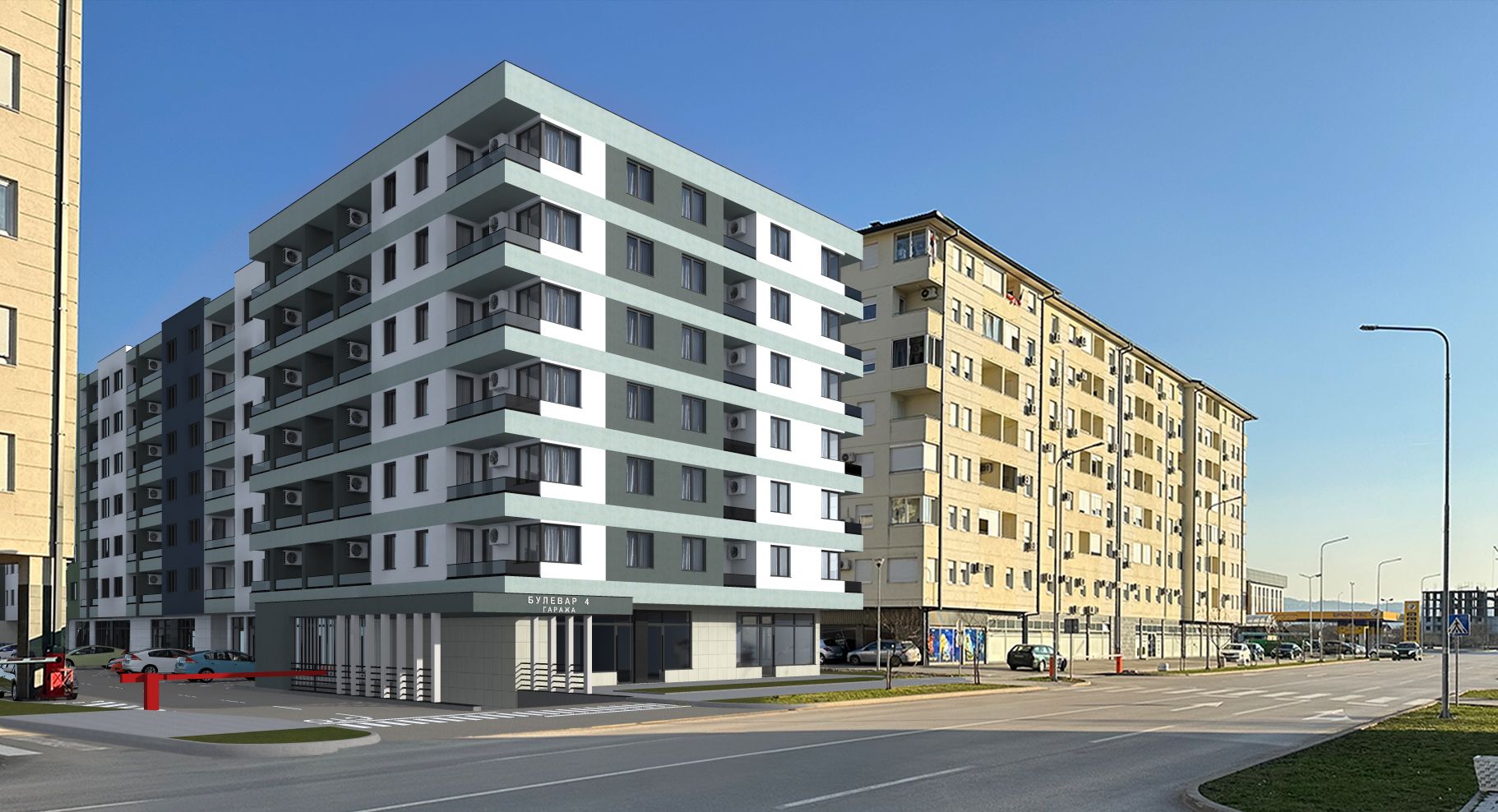 Trosoban stan 28 · 56 m² · Lamela 1 — Fotografija 4