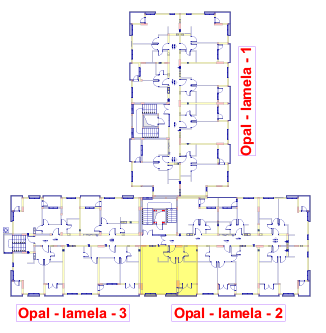 Jednosoban stan 6 (VIII sprat) · 49,76 m² · Lamela 2 — Fotografija 3